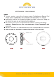 USER`S MANUAL – SOLAR COMBINER Feature This solar