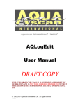Manual - Aquascan International Ltd