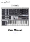 Synthix User Manual - XILS-lab