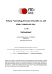 USB-COM485-PLUS4 Datasheet