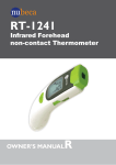 Infrared Thermometer RT1241 - nu-beca