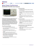 Tektronix MSO/DPO5000B Series Datasheet