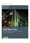 Applelec LED Neon Flex Brochure Unbranded