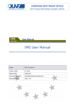 IMS User Manual
