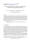 Towards a unifying CSP approach for hierarchical verification of