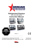 Omcan S530A User Manual