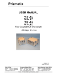 FC2-FC3-FC5-LED User Manual