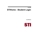 to a STI Home User Guide.