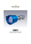 Vortex flow meters KVM (Manual) - KEM Küppers Elektromechanik