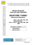 BIOSTORE TURBO Mechanical Regulation