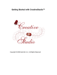 CreativeStudio User Manual V1.2.0