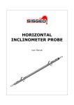 Horizontal Inclinometer Probe