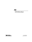 NI PXI-8186 User Manual