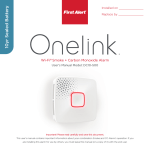 Onelink DC10-500 Smoke & CO Alarm Manual