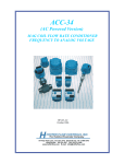 Model ACC34AC Signal Conditioner/Converter (AC)