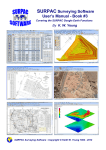 SURPAC Software User`s Manual - Book #3 (Google Earth Functions)