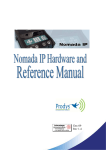 NomadaIP Hardware and Reference Manual Rev1.4
