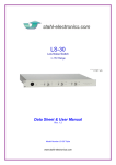 Data Sheet & User Manual - stahl