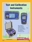 Full Product Line Catalog - Palmer Wahl Instrumentation