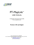 PT-MapLink™ - Pear Technology