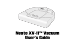 Neato XV-11&trade; Vacuum User`s Guide