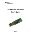 CC2531 USB Hardware User`s Guide (Rev. A