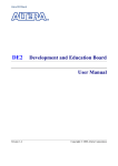 DE2 User Manual v1.4 - La Sierra University