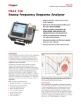 FRAX 150 Sweep Frequency Response Analyzer