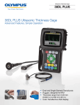 38DL PLUS Ultrasonic Thickness Gage