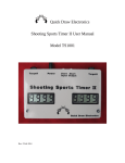 View the User Manual for the Shooting Sports Timer II