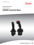 JS6000 Joystick Base Technical Information Manual