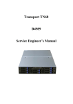 Transport TN68 B4989 Service Engineer`s Manual