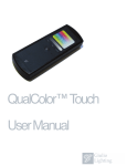 QualColor™ Touch User Manual