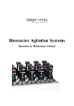 Bioreactor Agitation Systems