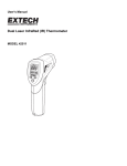 Dual Laser InfraRed (IR) Thermometer