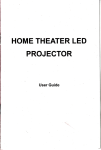 HOME THEATER LED