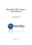 Blast2GO PRO Plug-in User Manual