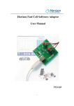 Horizon Fuel Cell Software Adaptor User Manual