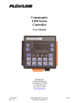 Commander LI90 Series Controller User Manual