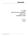Product Manual - Honeywell Process Solutions