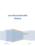 User Manual Bulk SMS Desktop