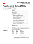 Product & Instruction Bulletin 2700UV