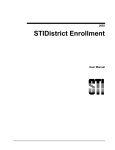 STIDistrict Enrollment
