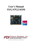 User`s Manual SYG-S7G2-SOM
