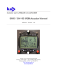 SN10 USB Manual - Nadler & Associates