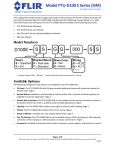 FLIR MCS PTU-D100 E Series (ISM) Guide