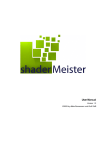 shaderMeister User Manual - Version 1.0