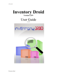 Inventory Droid - Inventory Web Pro