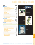 cell biology tools - Warner Instruments