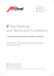 Key Features and Terms and Conditions